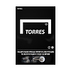 Мяч футб. TORRES Main Stream, F30185, р.5, 32 пан. ПУ, 4 под. слоя, руч. сшивка, бело-черный